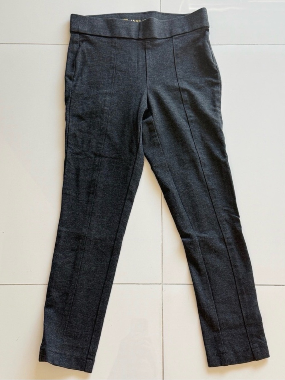 Anne Klein  Ponte Slim Ankle Pants
